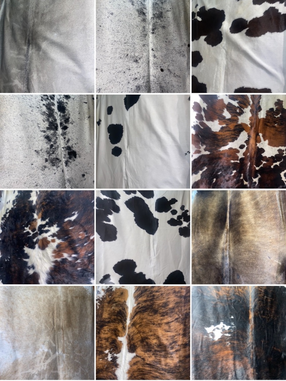 Cowhide rugs